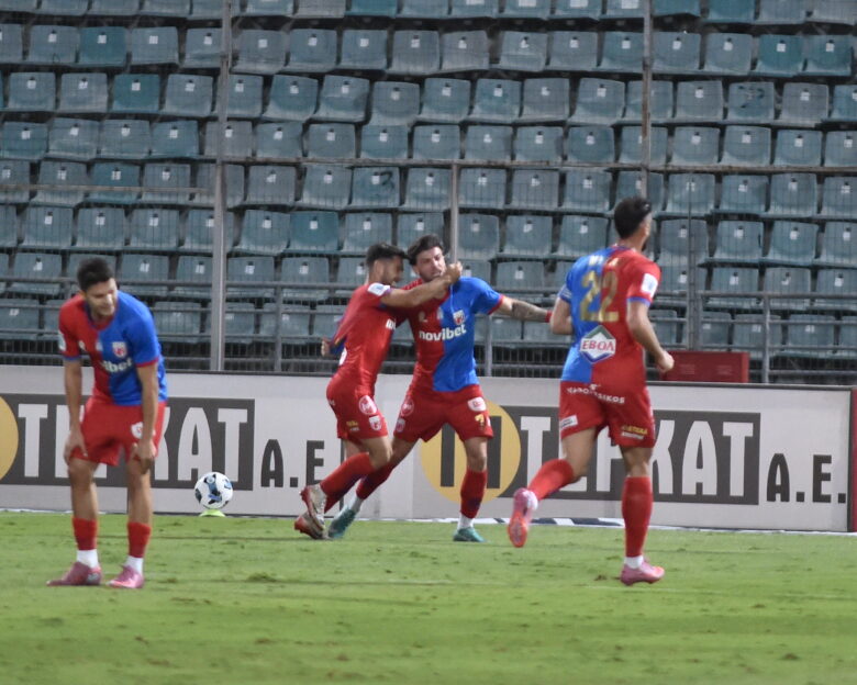 Βόλος – Πανσερραϊκός 2-1: Λυτρωτής Λάμπρου και τέταρτη θέση για τους Θεσσαλούς στη Super League