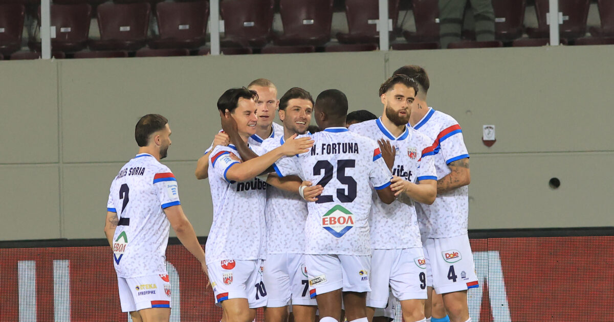 AEL Novibet-Volos 2-5: Party from the guests at “AEL FC ARENA”