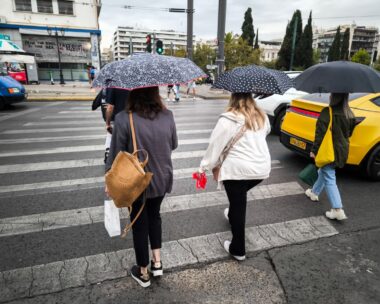Βροχή στην Αθήνα