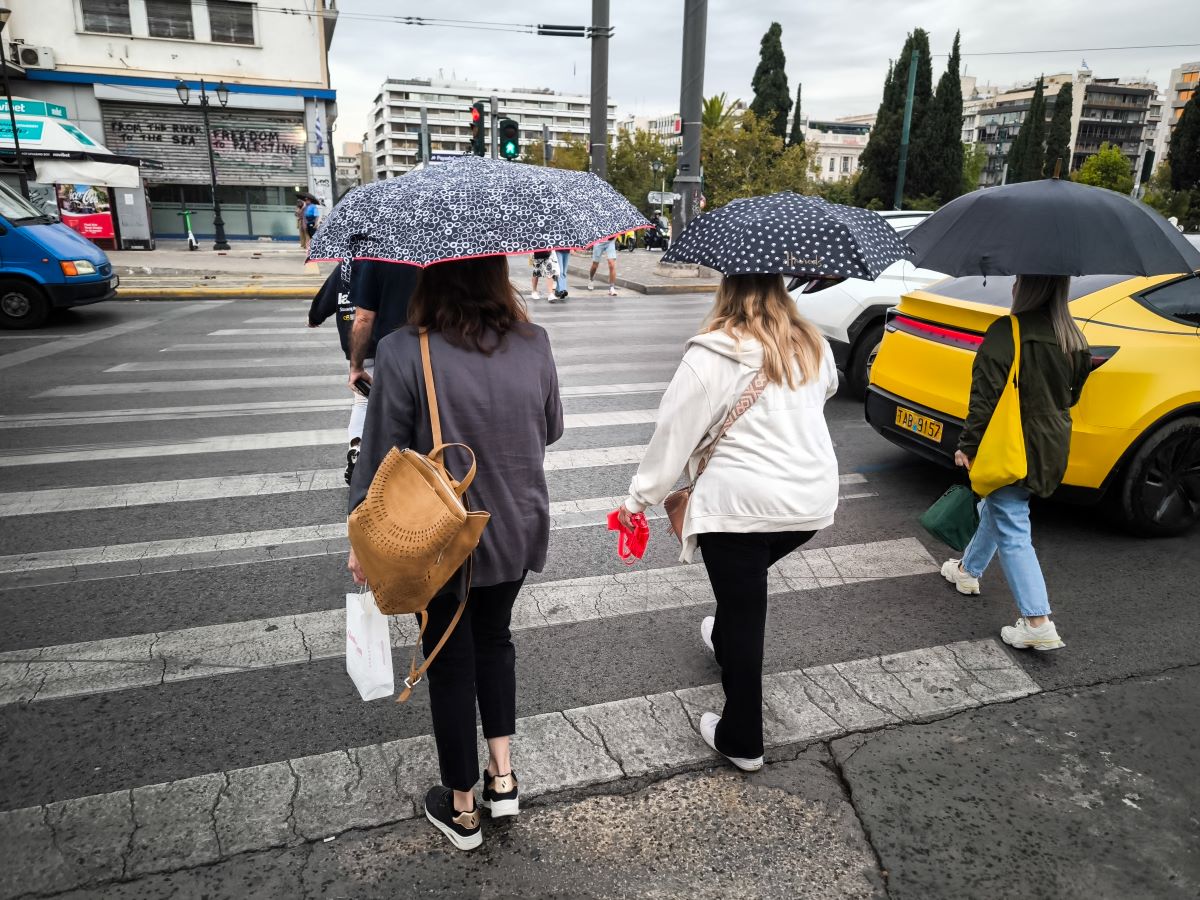Βροχή στην Αθήνα
