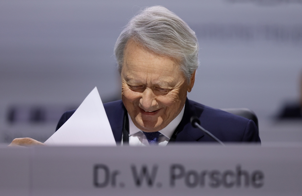 Ο Wolfgang Porsche, πρόεδρος του εποπτικού συμβουλίου της Porsche AG