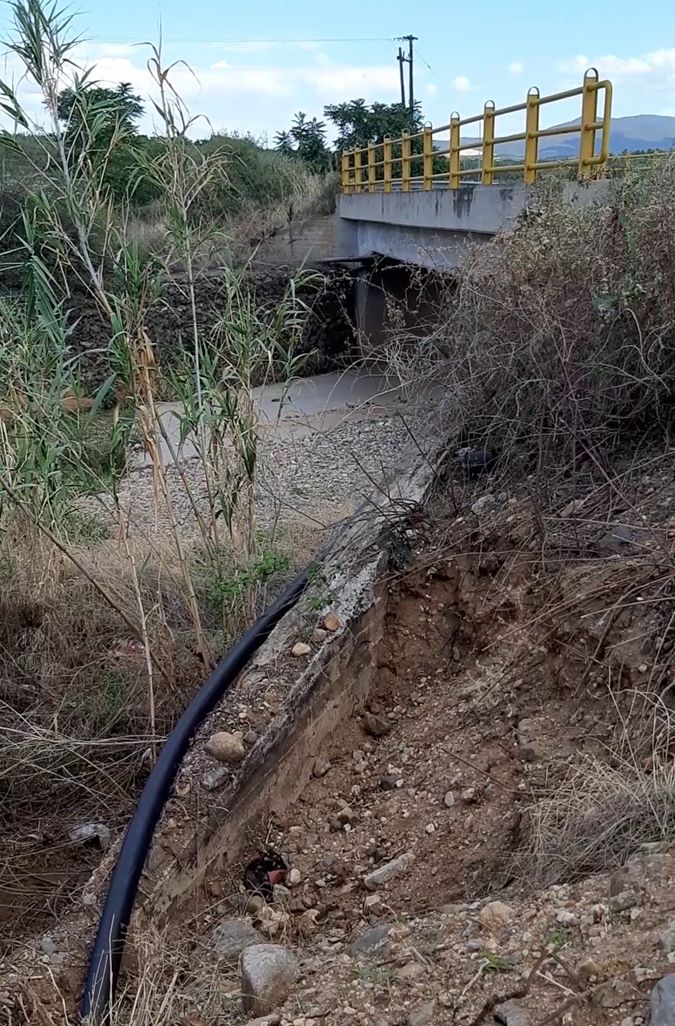 Μπάζωσαν ρέμα στη Χαλκιδική για να παίρνουν νερό για τα χωράφια τους