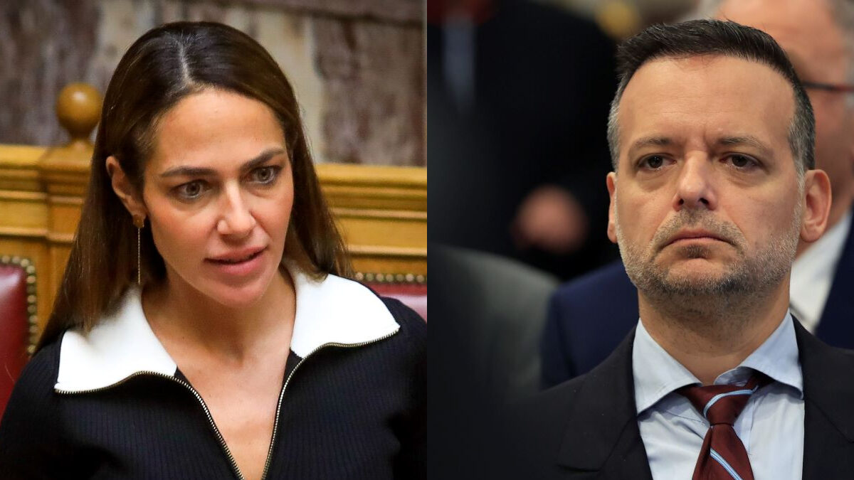 Δόμνα Μιχαηλίδου και Χάρης Δούκας