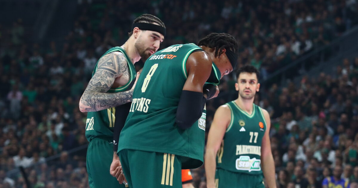 Rhyshon Holmes suffered a torn ligament in Panathinaikos – Maccabi Tel Aviv and will be out for about a month