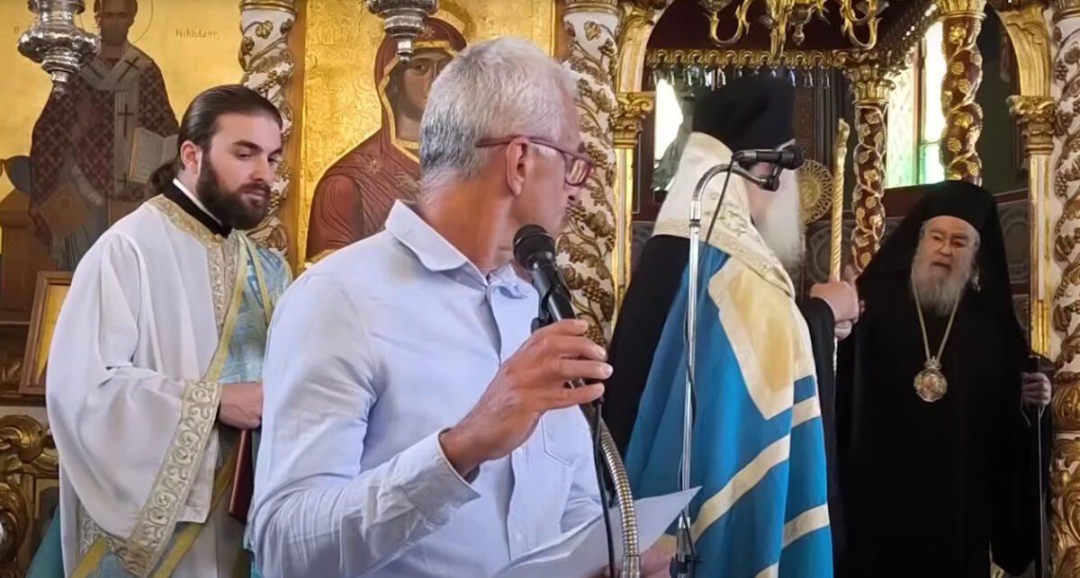 Ο καθηγητής και ο μητροπολίτης Δωδώνης