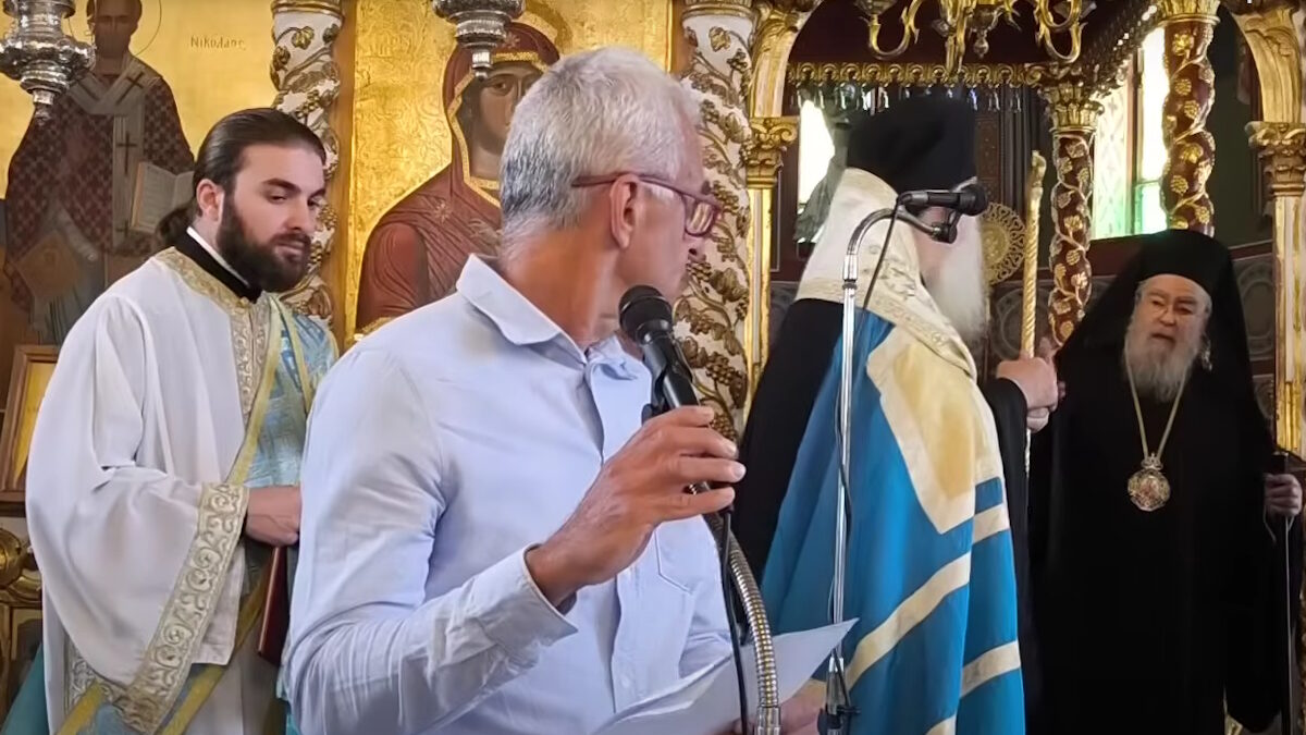 Ο καθηγητής και ο μητροπολίτης Δωδώνης