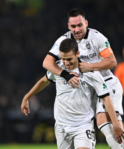 Ο Ζίβκοβιτς με τον Κωνσταντέλια