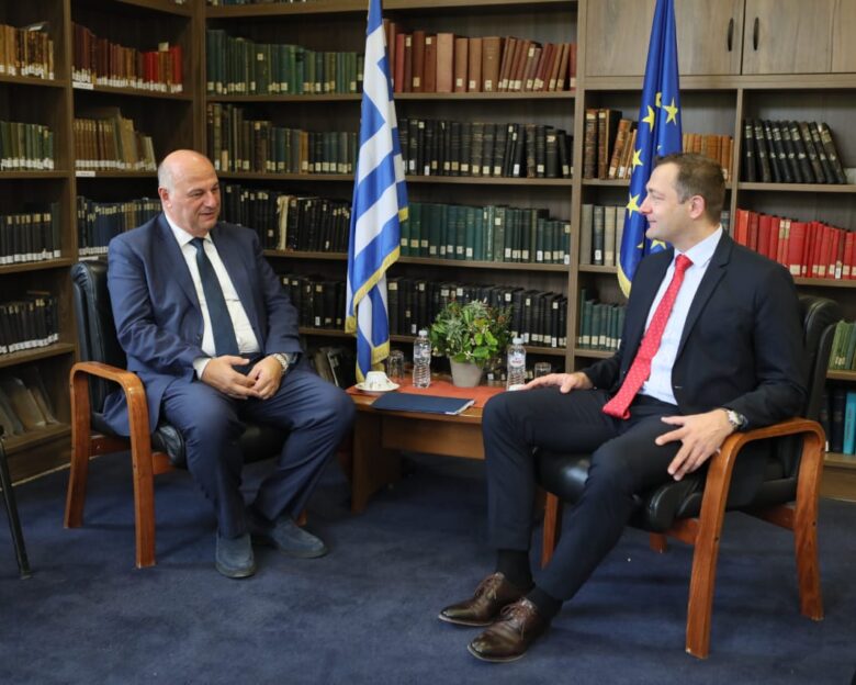 Συνάντηση Τσιάρα – Χάνσεν: Η νέα ΚΑΠ πρέπει να παραμείνει μοχλός ανάπτυξης, καινοτομίας και κοινωνικής συνοχής