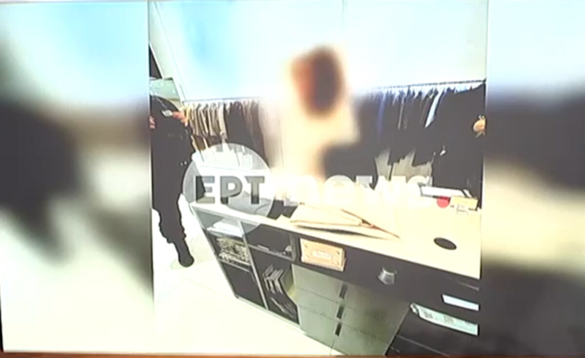 Η στιγμή της σύλληψης της 34χρονης