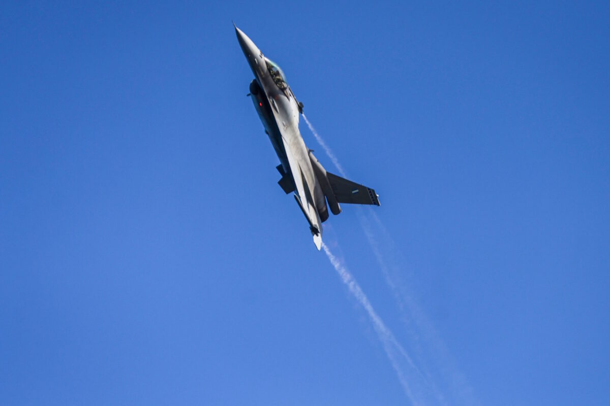 Επίδειξη F-16 «Ζευς» στο Ηράκλειο