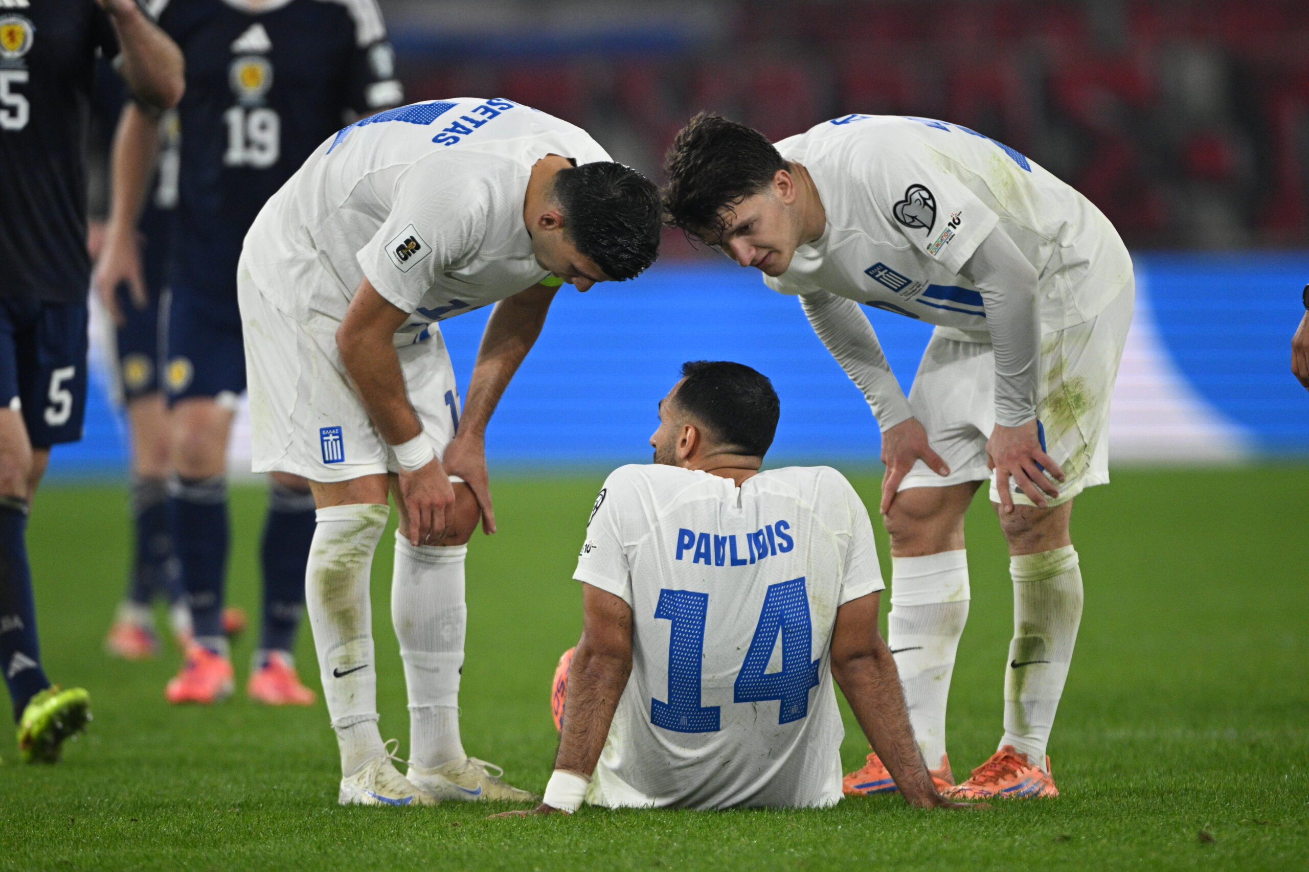 ΠΡΟΚΡΙΜΑΤΙΚΑ ΠΑΓΚΟΣΜΙΟΥ ΚΥΠΕΛΛΟΥ 2025-2026 / ΕΛΛΑΔΑ - ΣΚΩΤΙΑ (ΑΝΤΩΝΗΣ ΝΙΚΟΛΟΠΟΥΛΟΣ / EUROKINISSI)