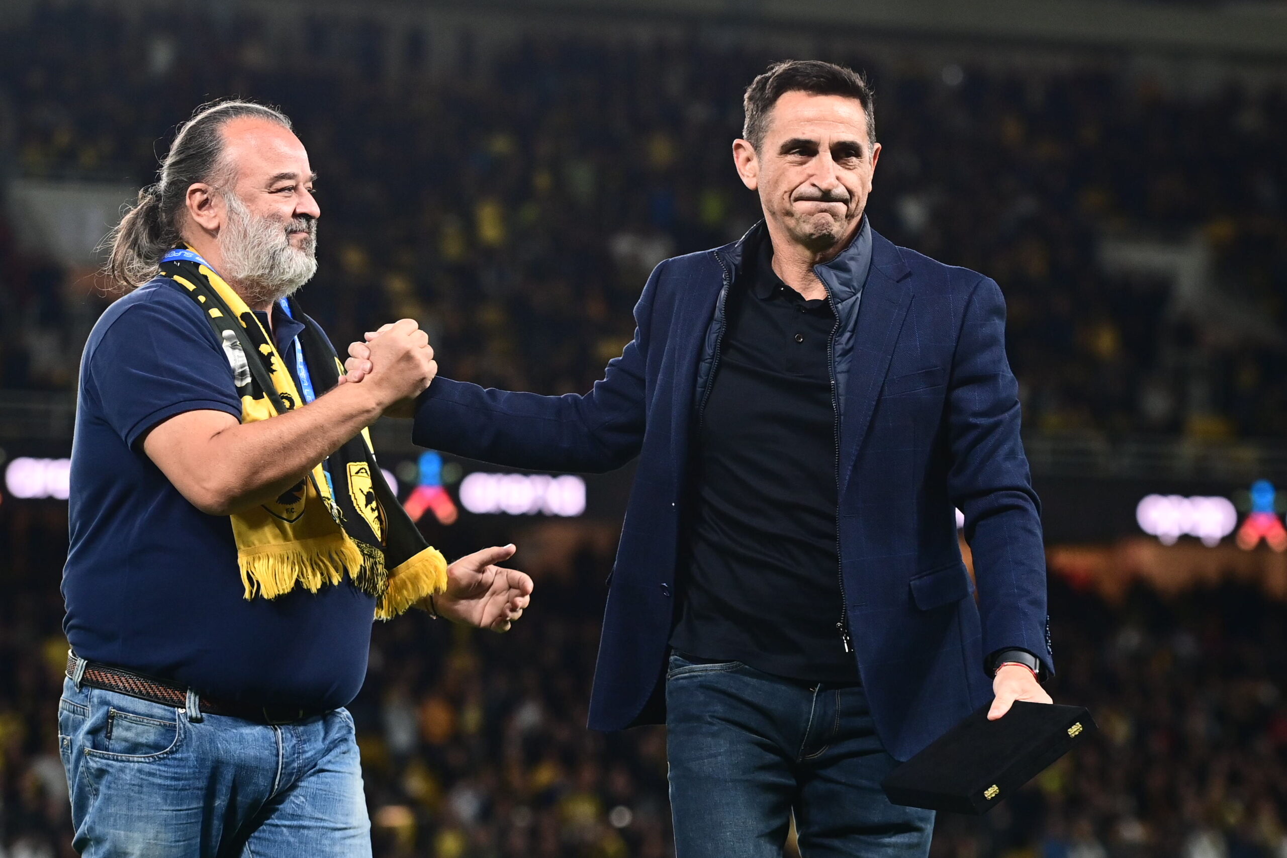 SUPERLEAGUE 2025-2026 / ΑΕΚ - ΑΡΗΣ (ΓΙΩΡΓΟΣ ΜΑΤΘΑΙΟΣ / EUROKINISSI)