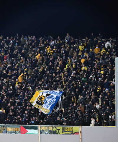 Οι οπαδοί της ΑΕΚ στη Φλωρεντία (ΑΝΤΩΝΗΣ ΝΙΚΟΛΟΠΟΥΛΟΣ