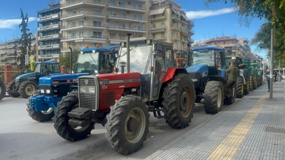Αγροτικό συλλαλητήριο στη Θεσσαλονίκη