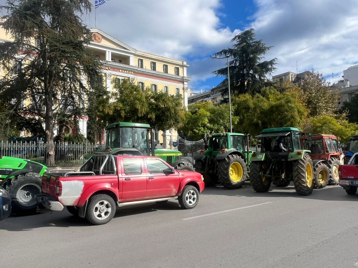 Αγροτικό συλλαλητήριο στη Θεσσαλονίκη