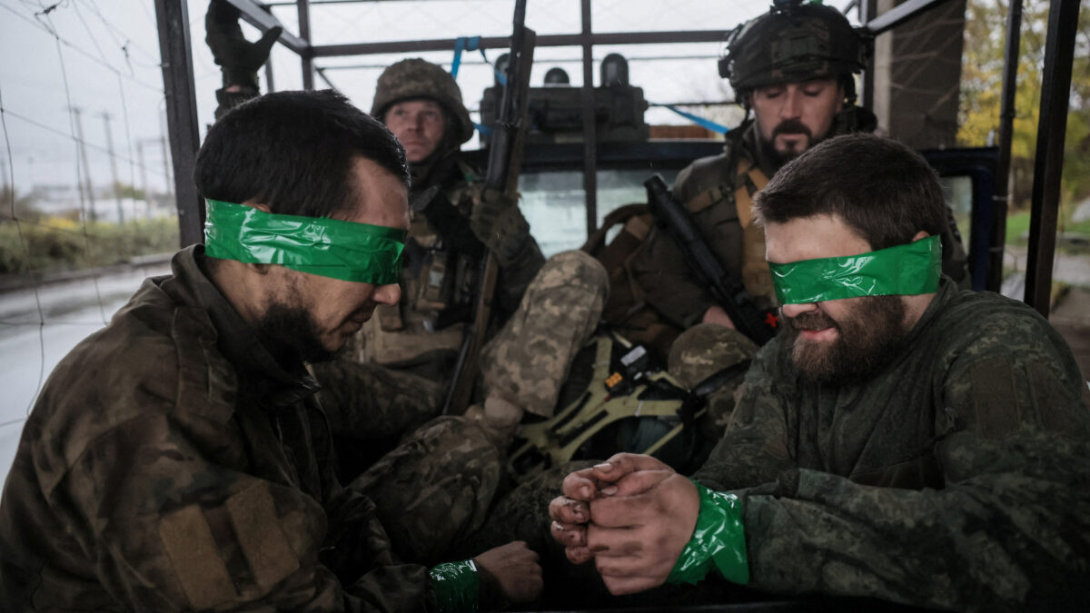 Ρώσοι αιχμάλωτοι στην Ουκρανία