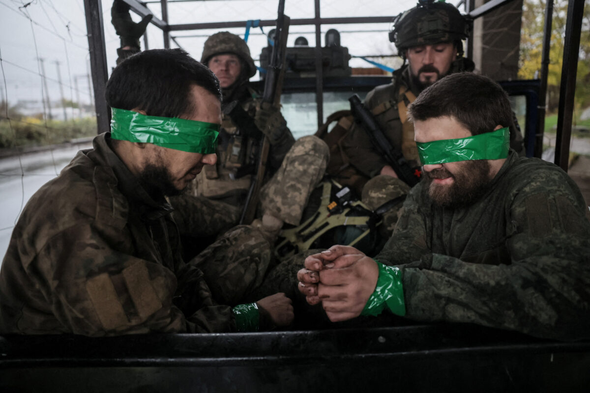 Ρώσοι αιχμάλωτοι στην Ουκρανία