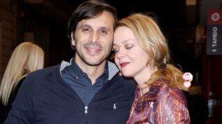 Ο Άκης Πάντος και η Λένα Παπαληγούρα