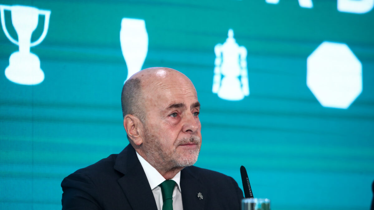 Ο Γιάννης Αλαφούζος σε συνέντευξη Τύπου (ΘΑΝΑΣΗΣ ΔΗΜΟΠΟΥΛΟΣ