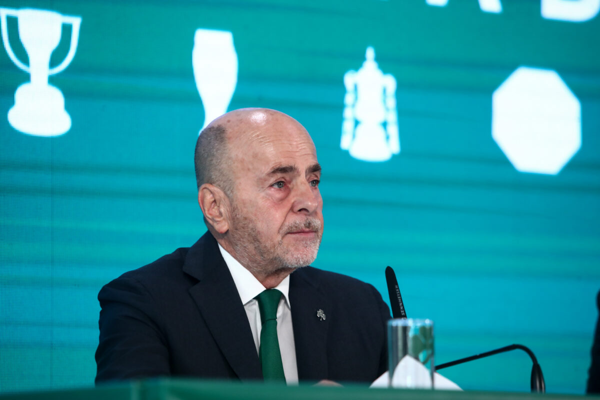 Ο Γιάννης Αλαφούζος σε συνέντευξη Τύπου (ΘΑΝΑΣΗΣ ΔΗΜΟΠΟΥΛΟΣ