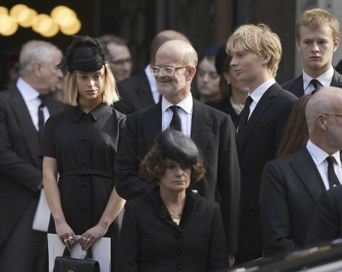 Ο Άλμπερτ Γουίνδσορ στην κηδεία της Δούκισσας του Κεντ