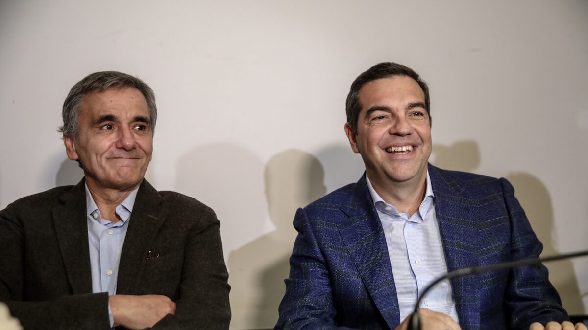 Ευκλείδης Τσακαλώτος και Αλέξης Τσίπρας