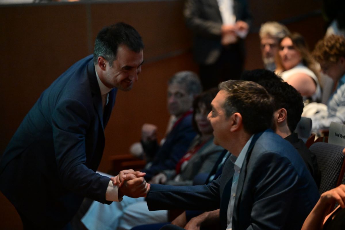 Ο Αλέξης Χαρίτσης και ο Αλέξης Τσίπρας