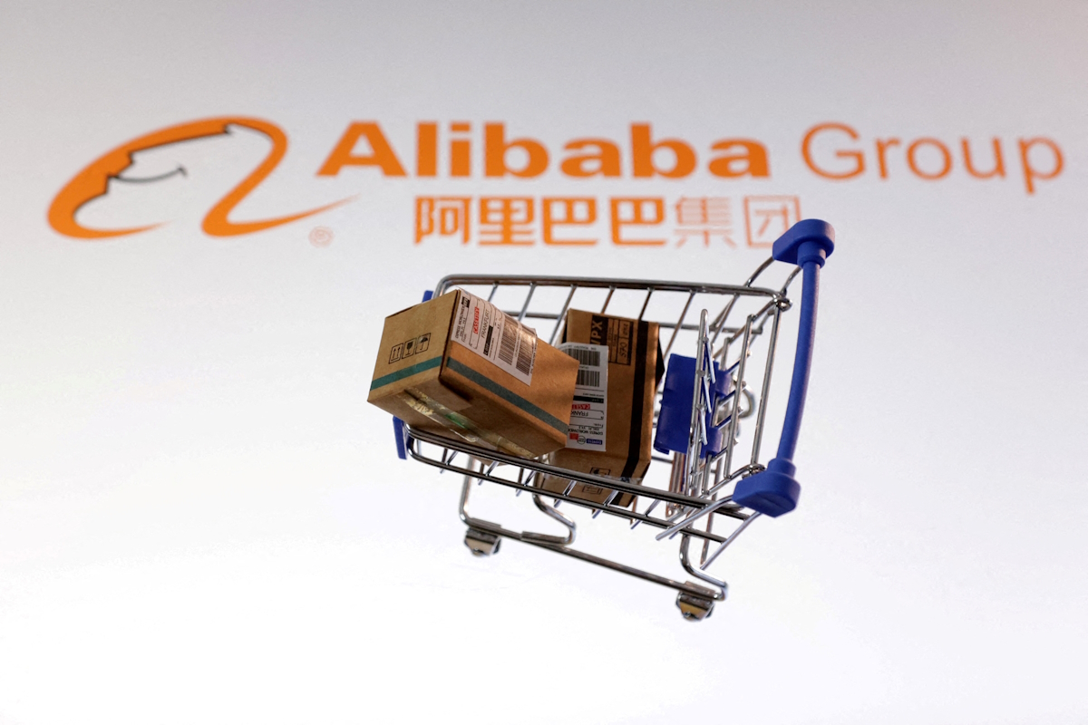 Λογότυπο του κινεζικού ομίλου Alibaba