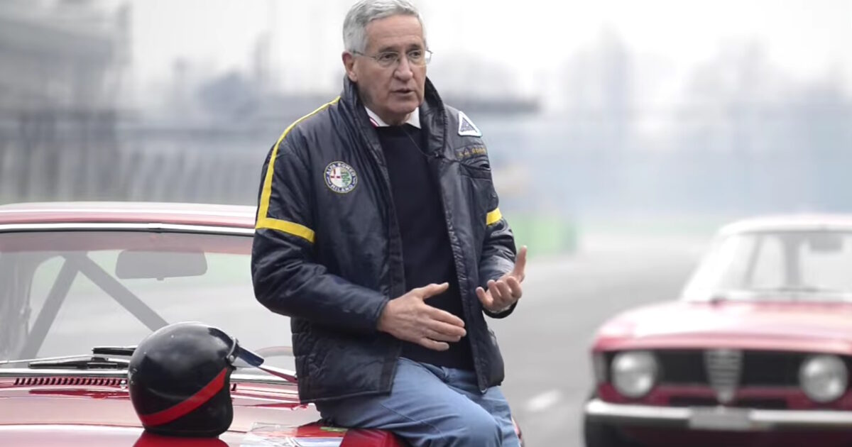 Former Formula 1 driver Andrea de Adamic has died at the age of 84