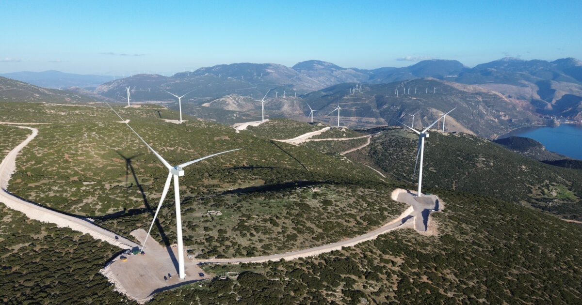 PPC Group: The construction of a 36 MW wind farm in Fokida has been completed