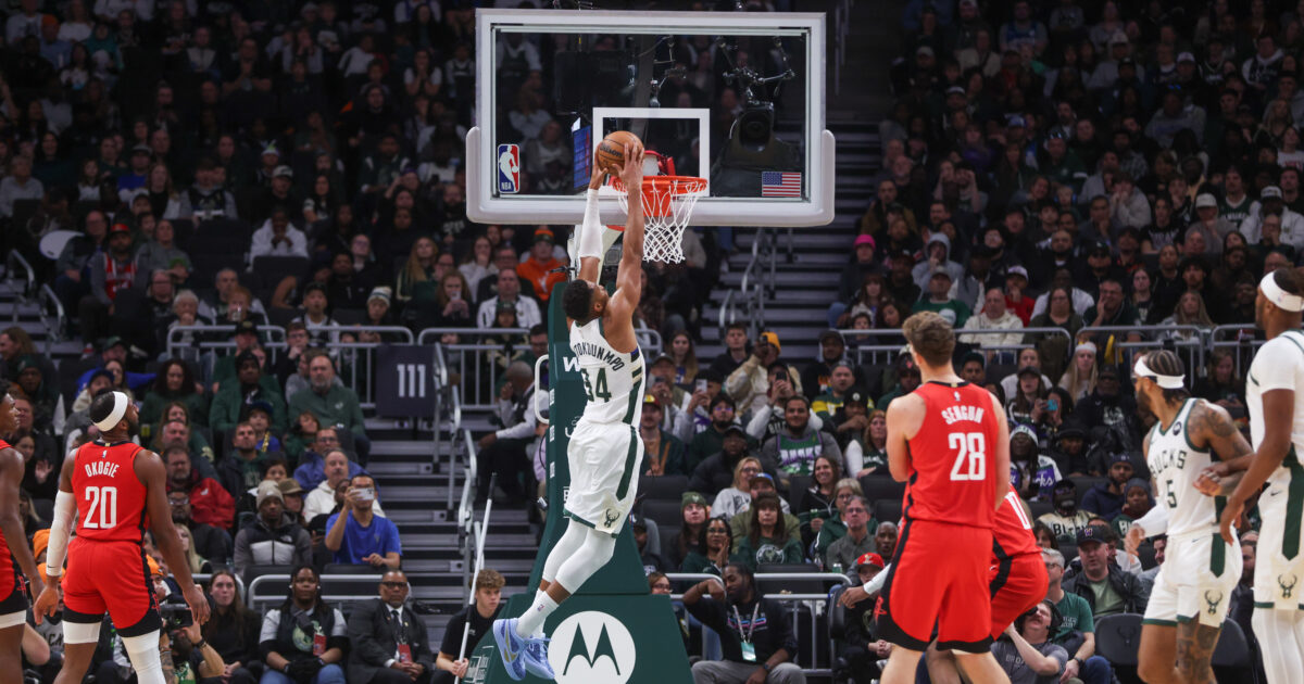 Giannis Antetokounmpo fooled Alperen Sengun and destroyed the Rockets’ basketball