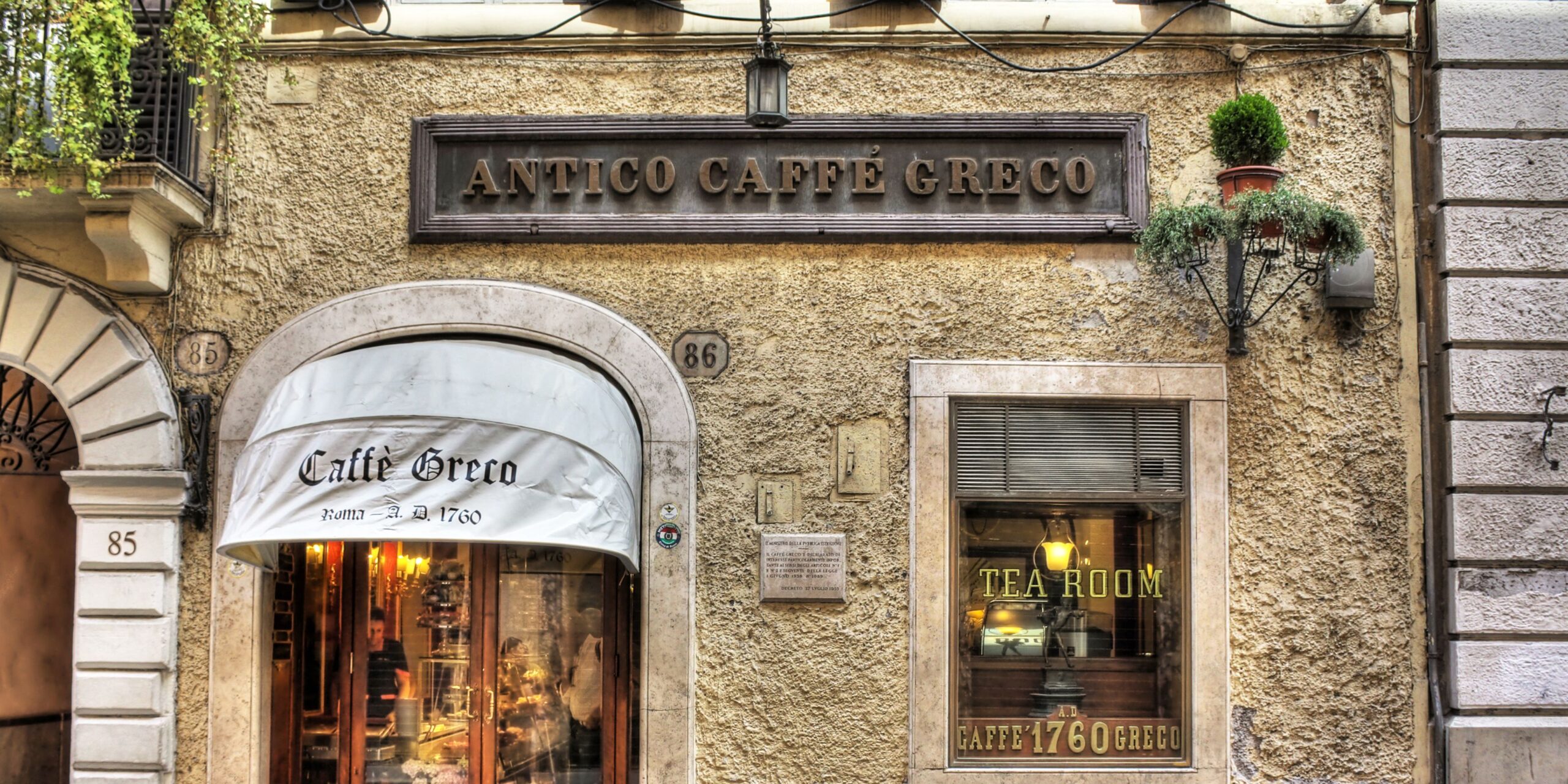 Το θρυλικό Antico Caffè Greco