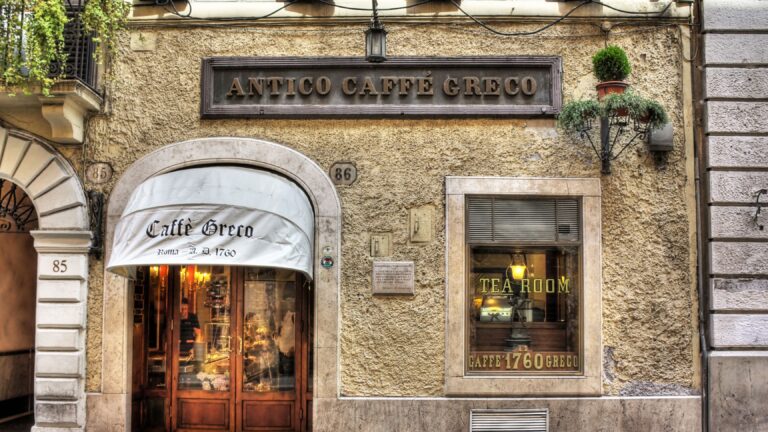 Το θρυλικό Antico Caffè Greco