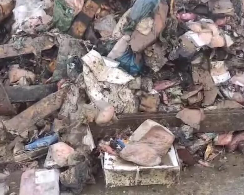 Κέρκυρα: Υγειονομική βόμβα από τα σαπισμένα τρόφιμα επιχείρησης που κάηκε ολοσχερώς – Κίνδυνος να κατακλύσουν ποντίκια την περιοχή