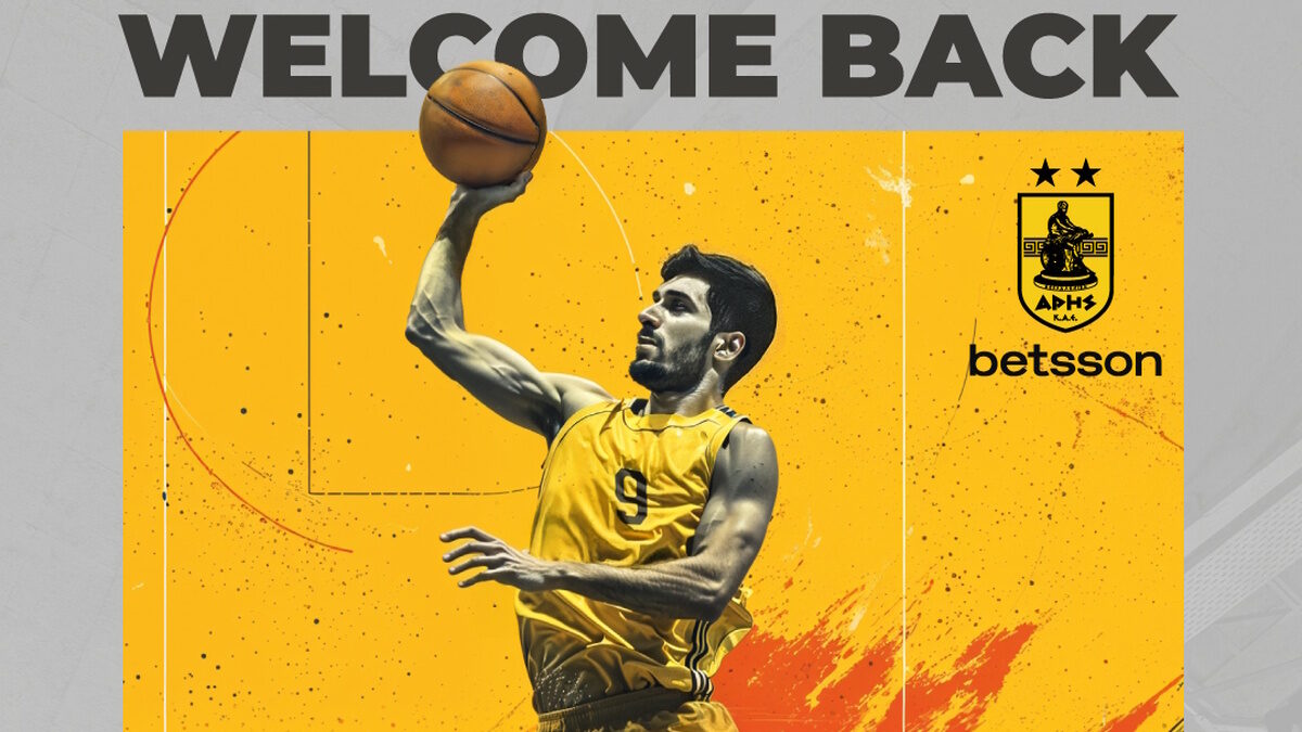 Ο Άρης Betsson ανακοίνωσε την επιστροφή του Μιχάλη Τσαϊρέλη