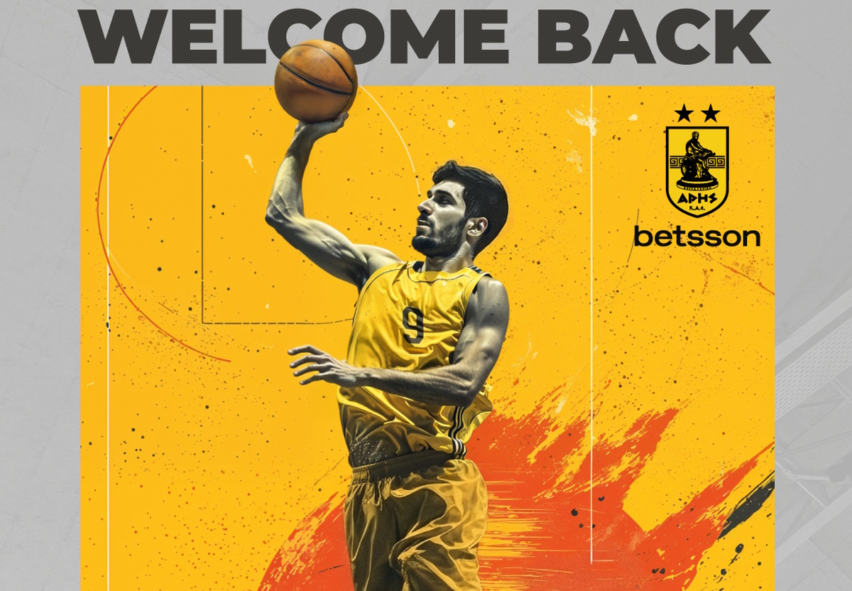 Ο Άρης Betsson ανακοίνωσε την επιστροφή του Μιχάλη Τσαϊρέλη