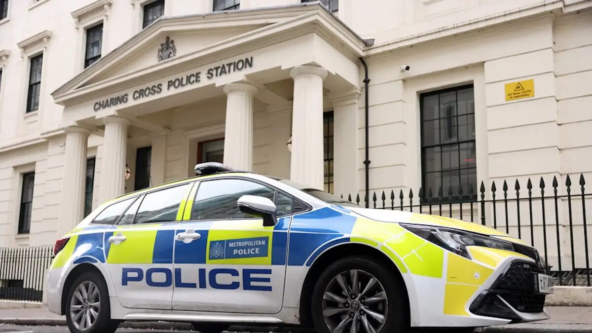 Περιπολικό της βρετανικής αστυνομίας