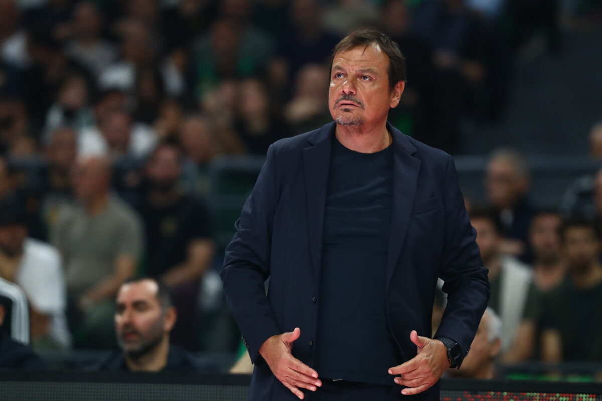 Ο Εργκίν Αταμάν στο Παναθηναϊκός - Dubai BC(ΜΑΡΚΟΣ ΧΟΥΖΟΥΡΗΣ