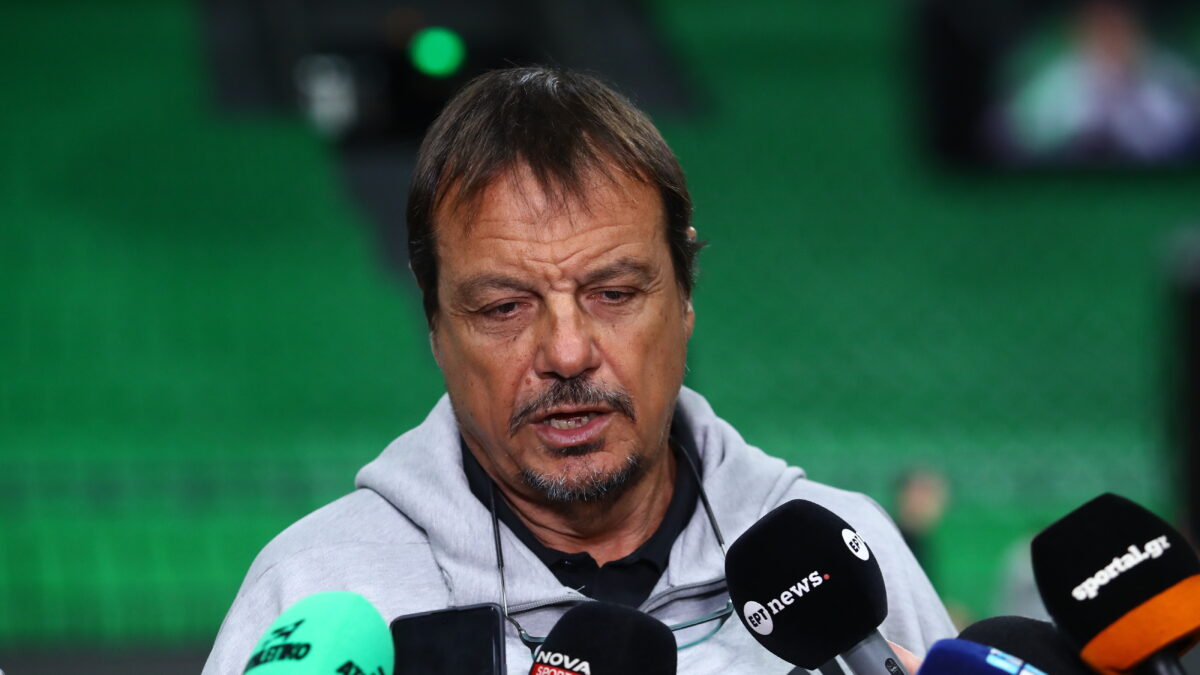 Ο Εργκίν Αταμάν στην προπόνηση του Παναθηναϊκού (ΜΑΡΚΟΣ ΧΟΥΖΟΥΡΗΣ