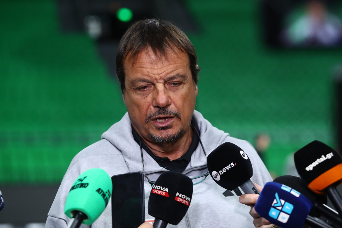 Ο Εργκίν Αταμάν στην προπόνηση του Παναθηναϊκού (ΜΑΡΚΟΣ ΧΟΥΖΟΥΡΗΣ