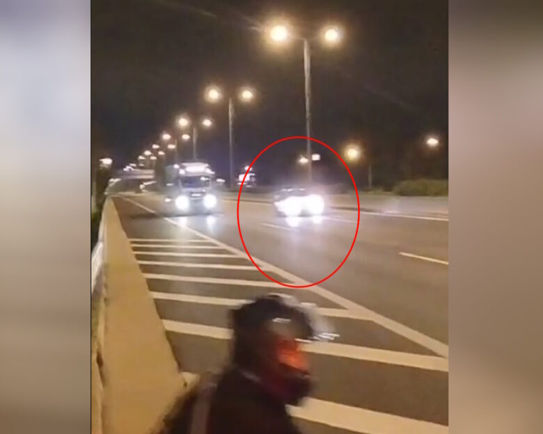 Αθηνών – Λαμίας: Η στιγμή που ο μεθυσμένος οδηγός τρέχει με 230 χλμ μπροστά από το μπλόκο της τροχαίας