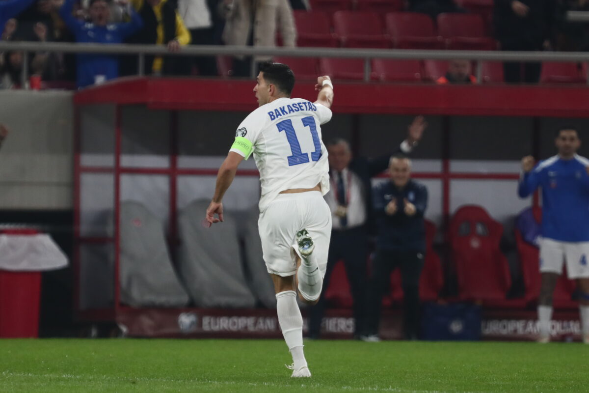 Ο Μπακασέτας πανηγυρίζει κόντρα στη Σκωτία (ΣΩΤΗΡΗΣ ΔΗΜΗΤΡΟΠΟΥΛΟΣ