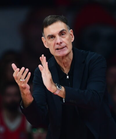 Ο Μπαρτζώκας στο Ολυμπιακός - Παρτιζάν (ΓΙΩΡΓΟΣ ΜΑΤΘΑΙΟΣ