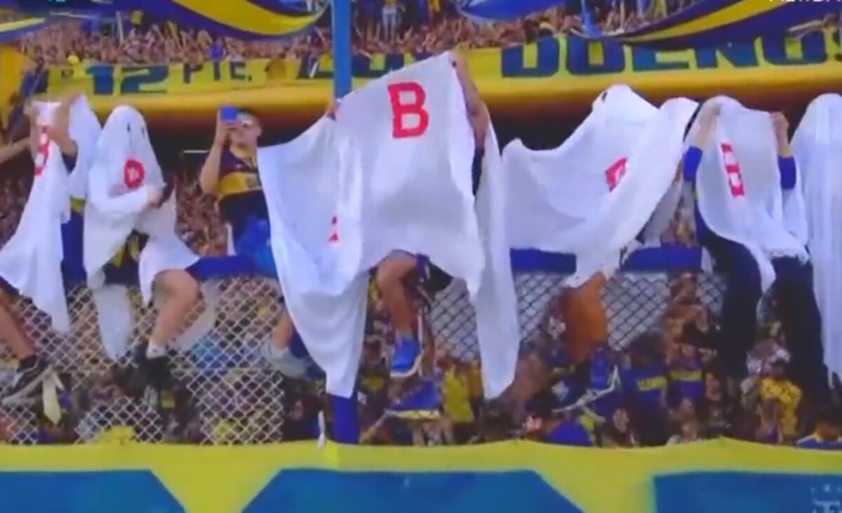 Οπαδοί της Μπόκα Τζούνιορς ντύθηκαν φαντάσματα για να τρολάρουν τη Ρίβερ Πλέιτ στο μεγάλο Superclasico