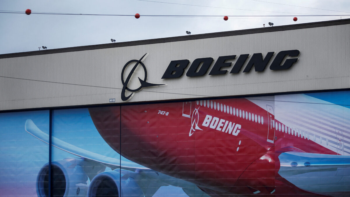 Ένα υπόστεγο της Boeing