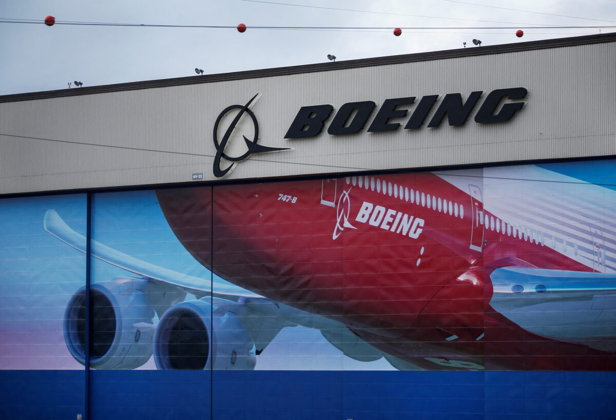 Ένα υπόστεγο της Boeing