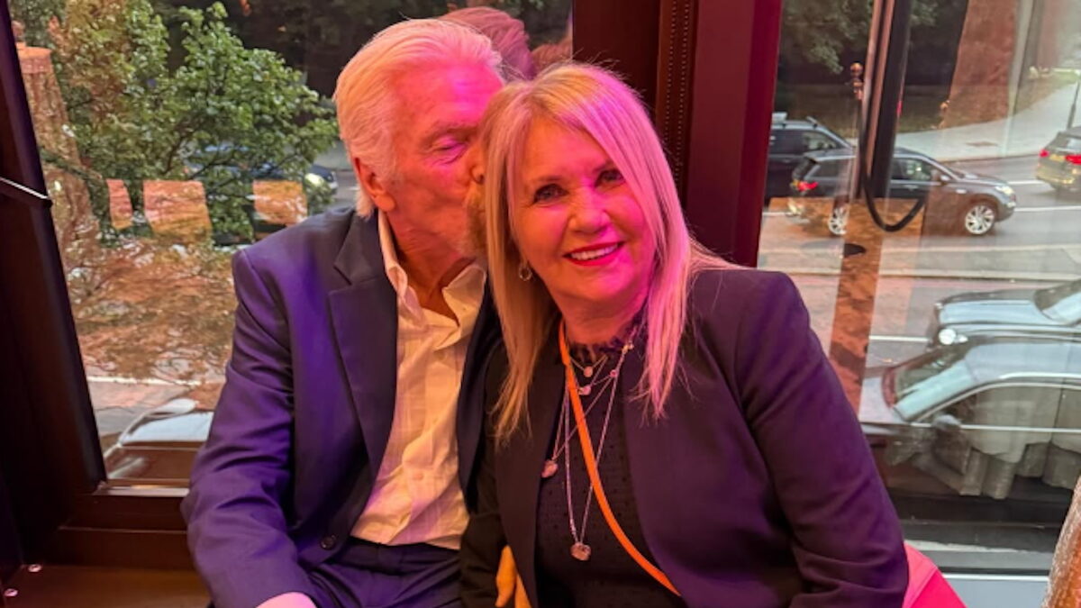 Ο Ρίτσαρντ Μπράνσον με την γυναίκα του