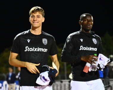 Ο Κωνσταντέλιας με τον Καμαρά (ΑΝΤΩΝΗΣ ΝΙΚΟΛΟΠΟΥΛΟΣ