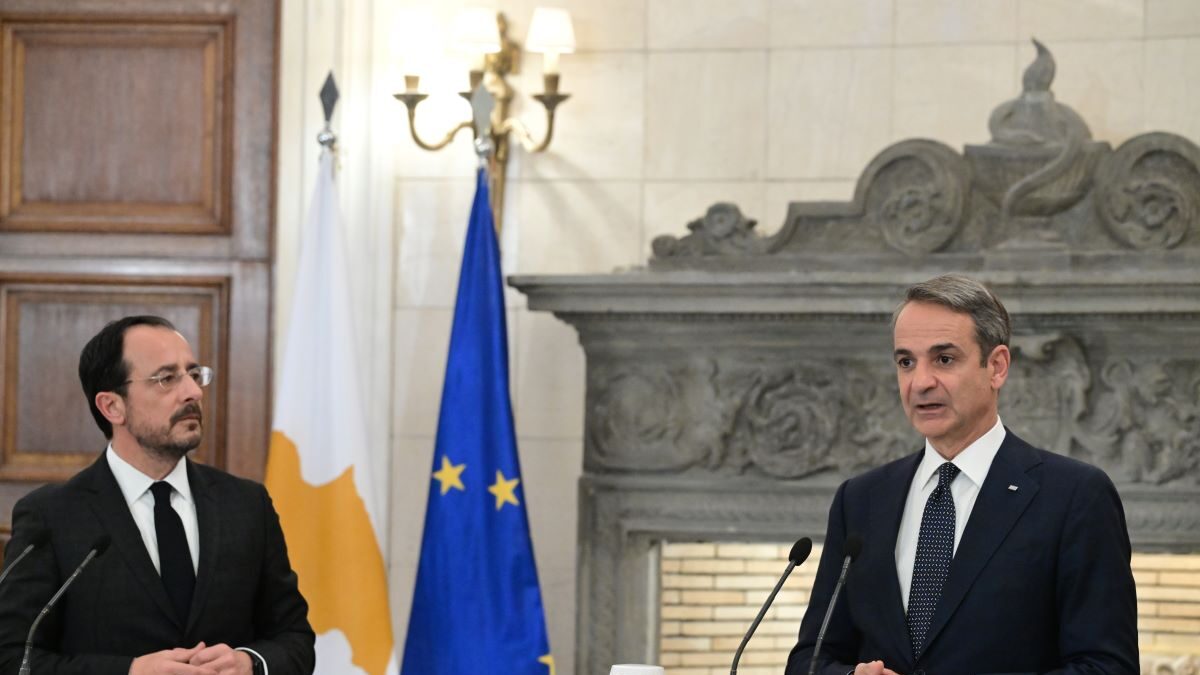 Ο Νίκος Χριστοδουλίδης και ο Κυριάκος Μητσοτάκης