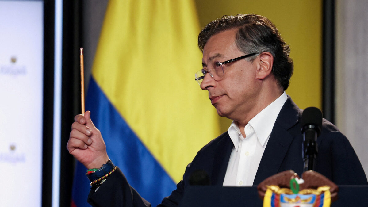 Ο Πρόεδρος της Κολομβίας, Γκουστάβο Πέτρο